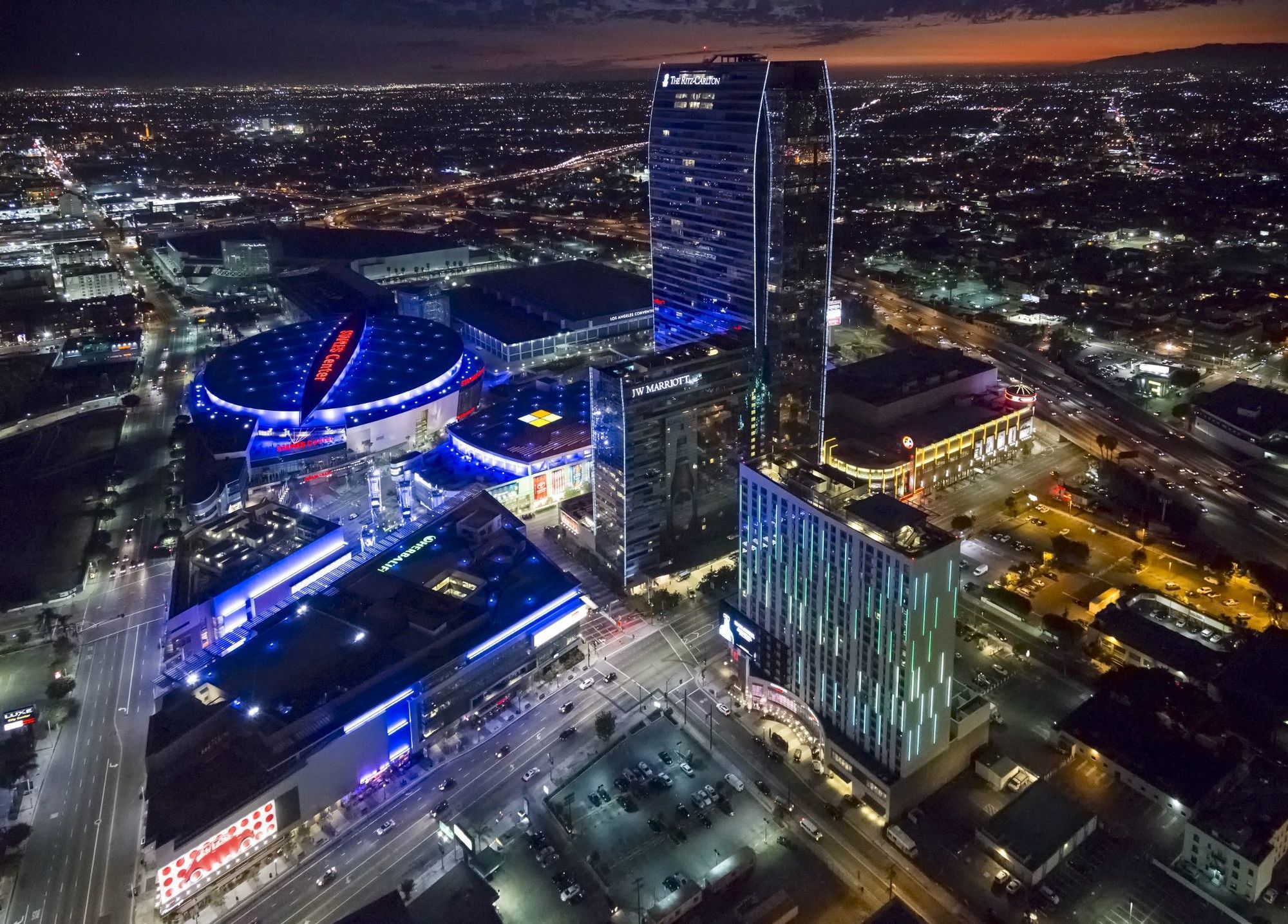 Residence Inn By Marriott Los Angeles L.A. Live Exterior foto